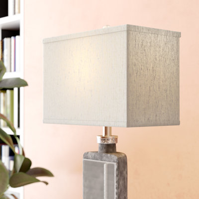 10'' H x 8'' W Linen Rectangle Lamp Shade