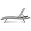 Chaise longue en osier Crete
