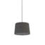 20cm H Polyester Empire Lamp Shade ( Clip On ) in Grey