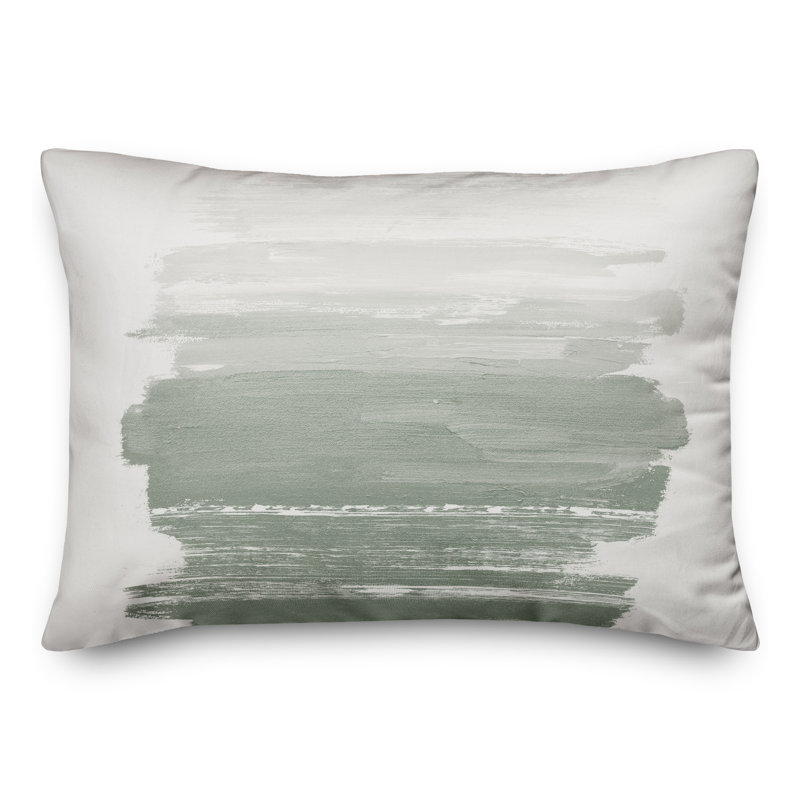Outdoor Throw Pillow, Green