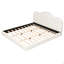 Lit escamotable simple avec placard, tiroirs et bureau