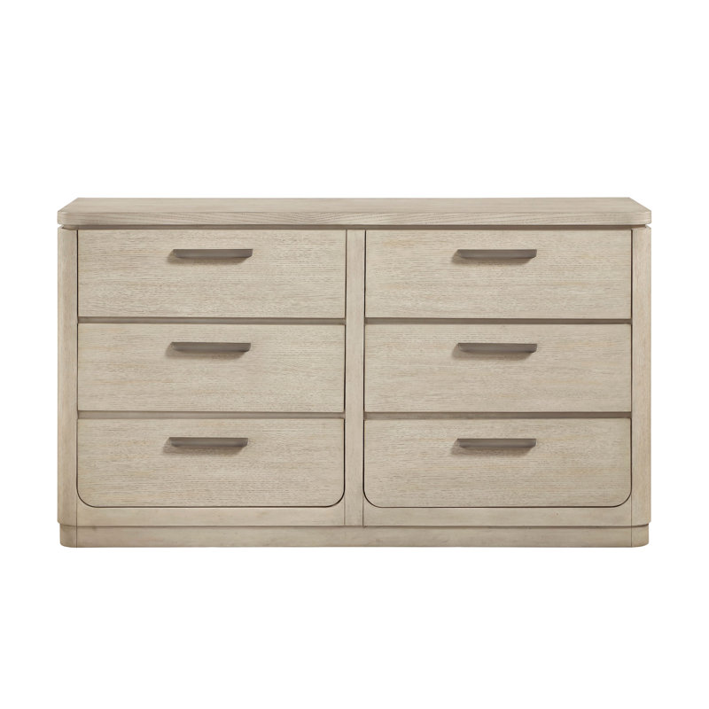 Commode moderne avec 6 tiroirs et armoire de rangement 1 pièce