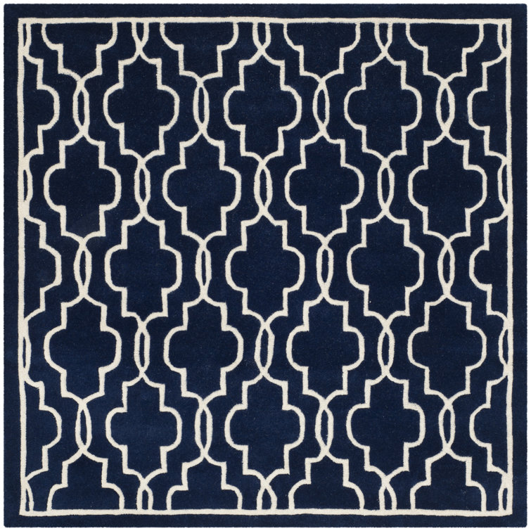 Carolene Hand Tufted Wool Geometric Rug