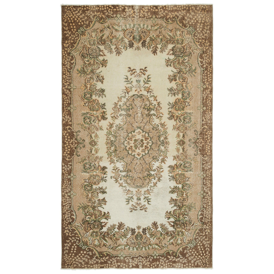 Square Duvid Hand Knotted Area Rug