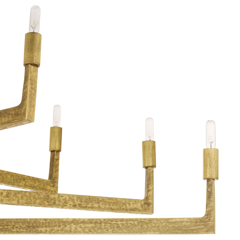 Griff 12 - Light Chandelier, Gold