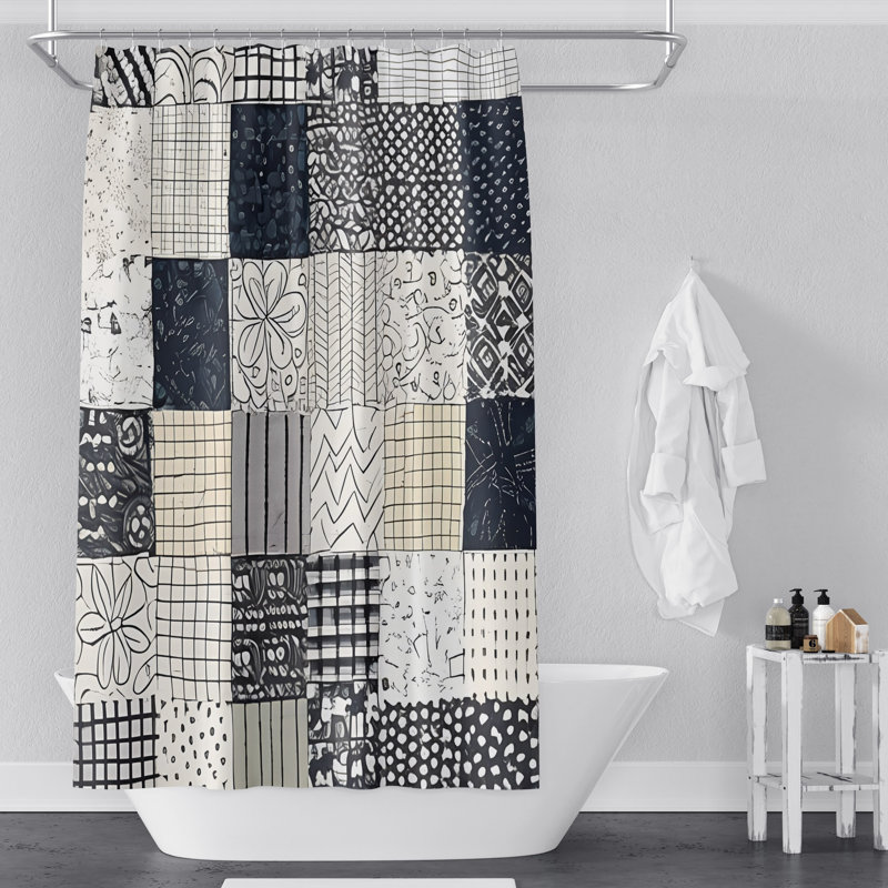 Rideau de douche Ariellah, H 93 po x l 70 po