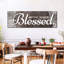 «Blessed Grateful», reproduction sur toile-92518771