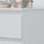 Warren 3 Drawer Dressing Table Study Desk - Modern No-Handle Design-45790499