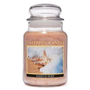 Sand N Surf Scented Jar Candle