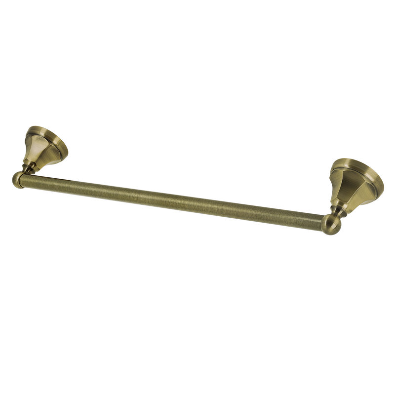 Kingston Brass Metropolitan 24-Inch Towel Bar, Antique Brass, 24"