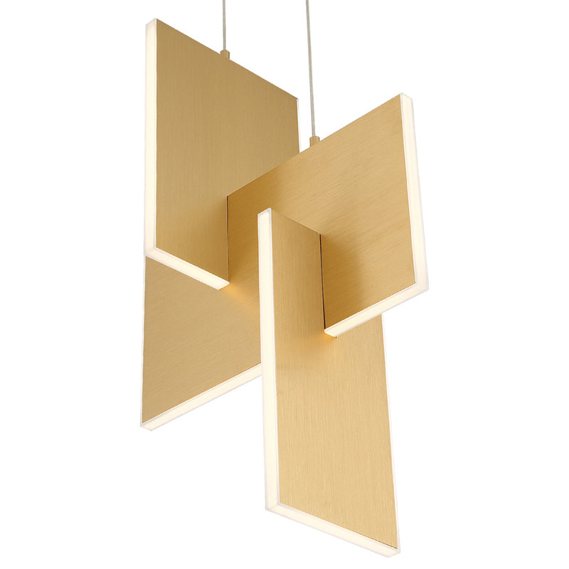 1 - Light Gold LED Pendant