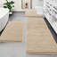 Ensemble de tapis de salle de bain 3 pièces en mousse viscoélastique douce et antidérapante