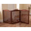Barrière de chien autoportante pliable en bois-134283878-134283879