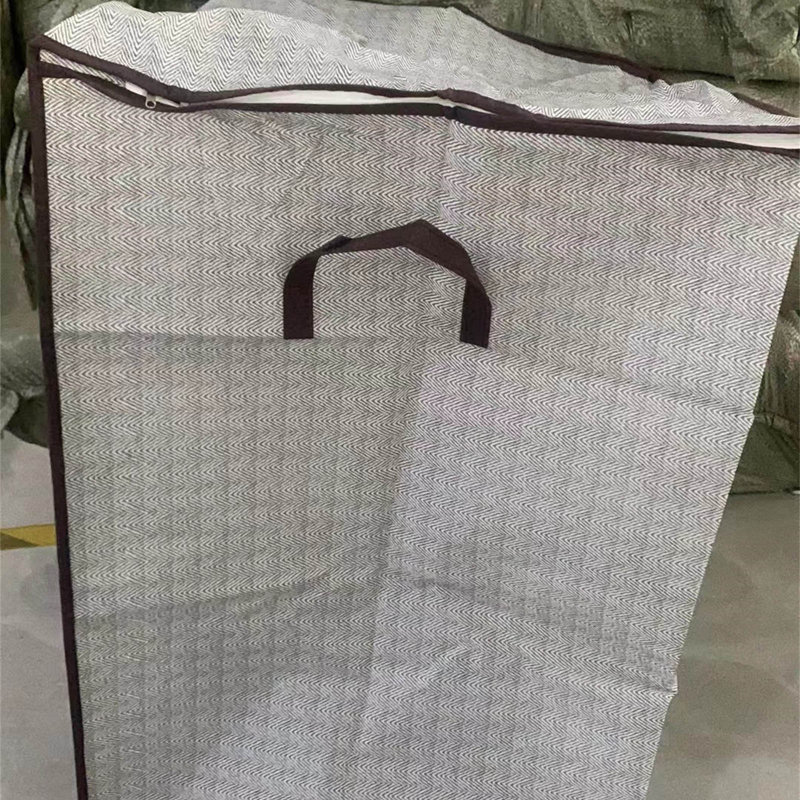  Non-woven Zipper Moving Bags, Moving Boxes Bins Alternative, Large Capacity Heavy Duty Tote Packing Storage Bags for Moving, College Dorm Room Essentials for Clothes
