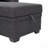 76.5" Linen Blend Upholstered Sectional With Pull-Out Bed And Chaise Storage-816543231