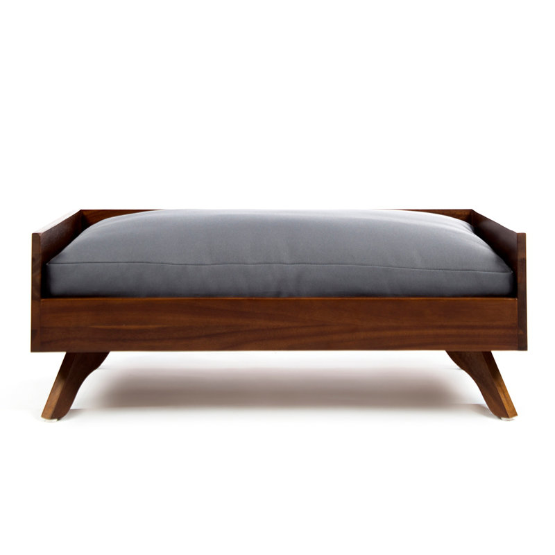 Lit pour chien en bois massif