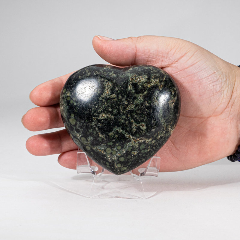 Genuine Polished Kambaba Jasper Heart (0.7562 Lbs)