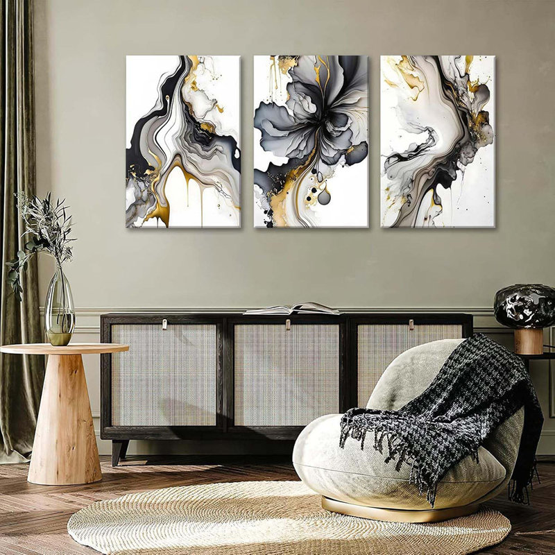 3 Piece Wrapped Canvas Print