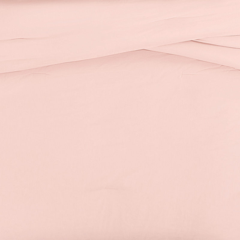 Nena Linen Standard Bedding, Blush , Queen Comforter + 2 Standard Shams