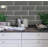 Premium Hand Painted 3" x 9" Straight Edge Glass Subway Tile-50170668
