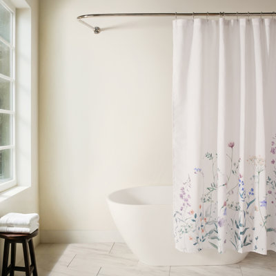 Floral Print Shower Curtains