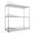48" H X 48" W X 18" D Height Adjustable Storage 3-tier Wire Shelving Unit-1508488224