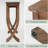 Rustic Style Entryway Table
