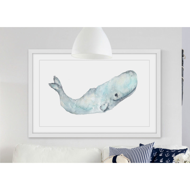 Thimble Sparrow - Single Picture Frame Painting, 61cm H x 91cm W x 3.81cm D