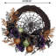 Couronne lumineuse 19 po Cressona Halloween