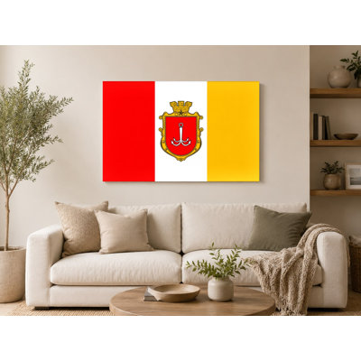 Odesa City Flag — Ukrainian Municipal Canvas Wall Art