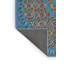 Tapis décoratif bleu-437320622