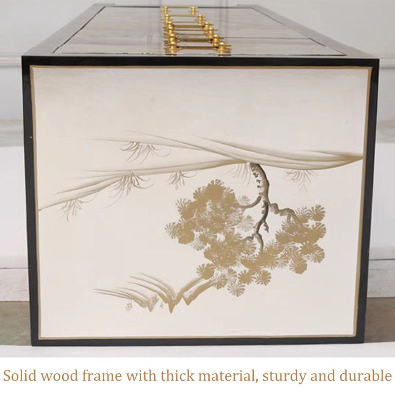 Nouveau meuble décoratif en bois massif de style chinois