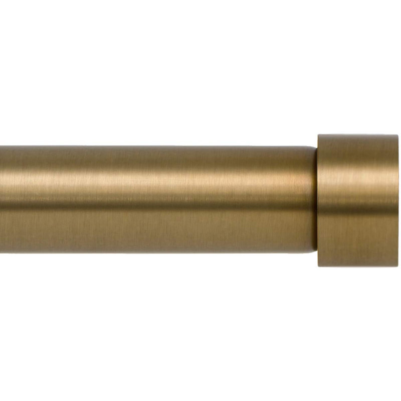 Tringle à rideaux pour fenêtre Drapery,  48” – 68”, Doré