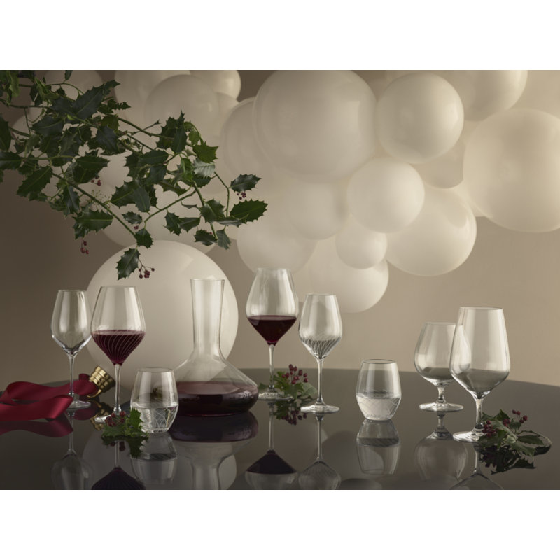 Cabernet Lines Drinking Glass