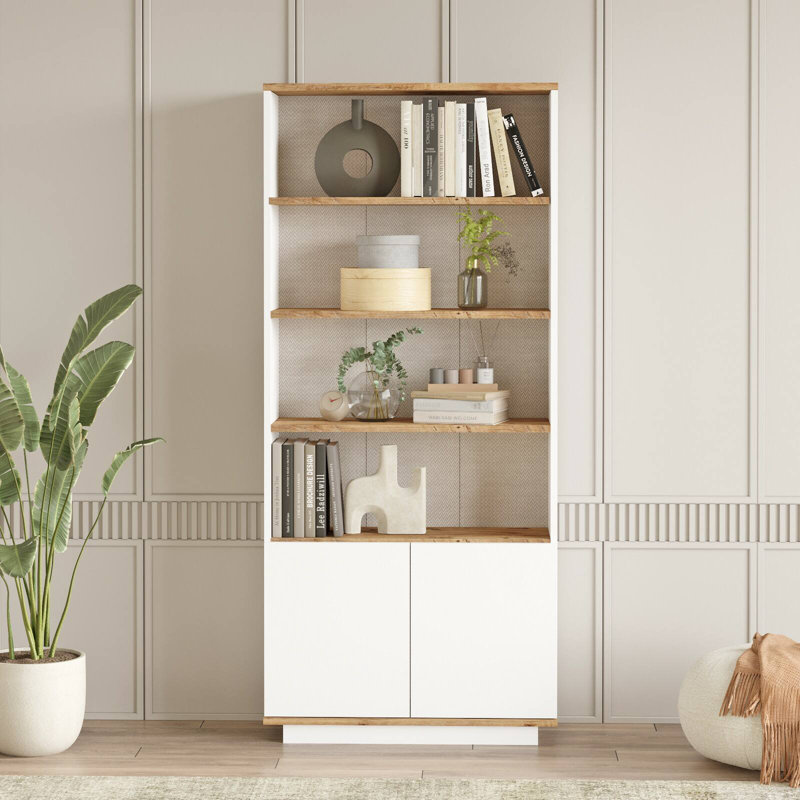 Baya 168.3cm H x 75cm W Bookcase