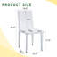 Chaises de salle à manger en cuir PU Uriah avec pieds en métal-1518351923-1518351951-1518351950