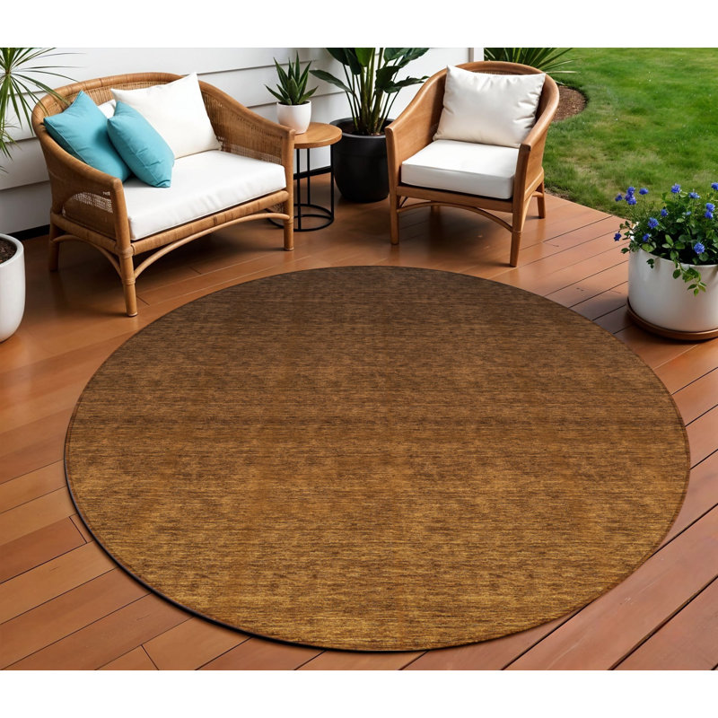 Tapis rond 8 po