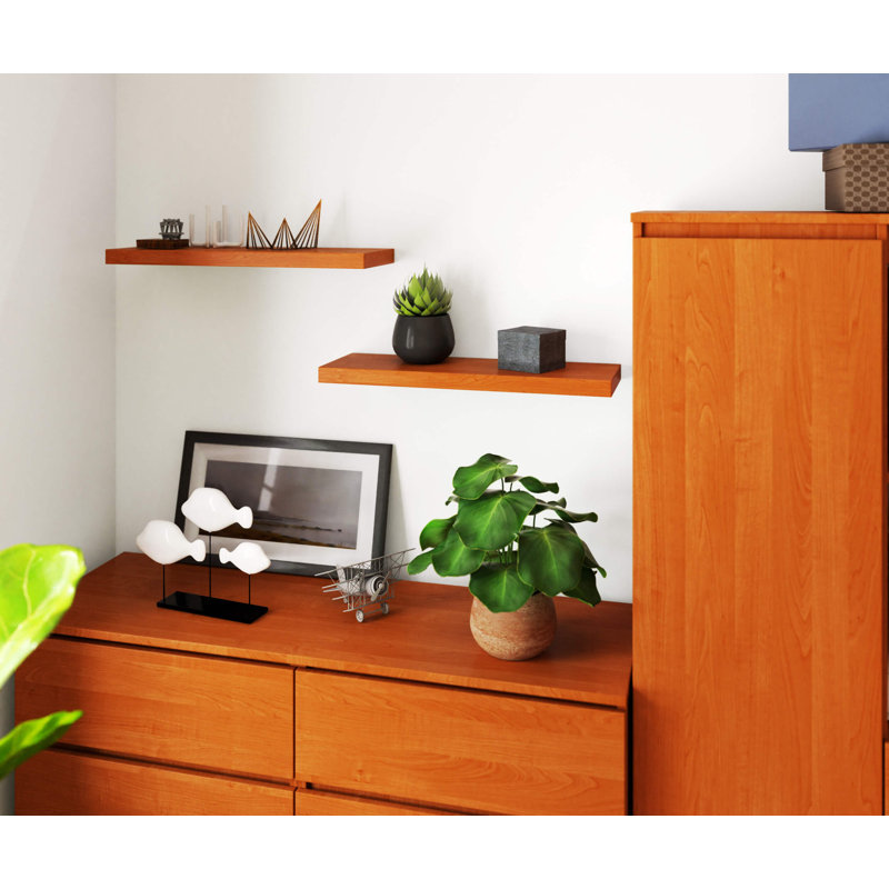 Rosezina Floating Shelf, 3.2cm H x 60cm W x 20cm D