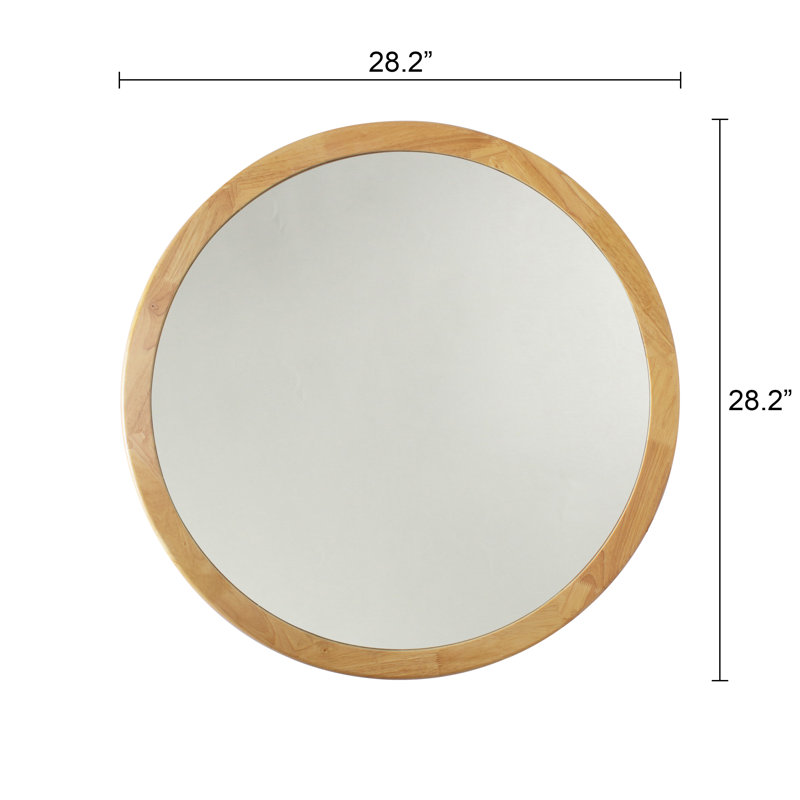 Miroir de salle de bain Hollands, 28,15 po x 28,15 po