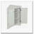 Corner Bathroom Storage Cabinet with Adjustable Shelves-812047421