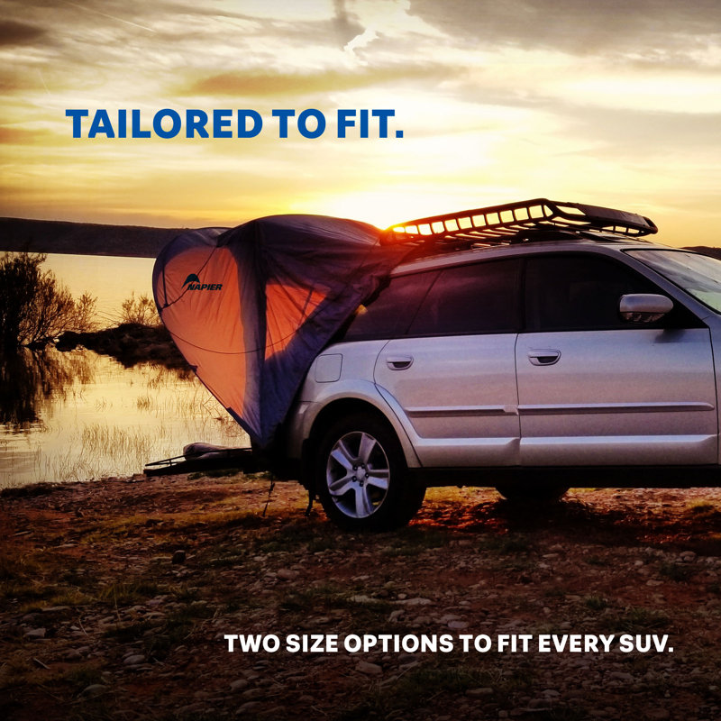 Gray Three Season SUV Tailgate Tent with Carry Bag