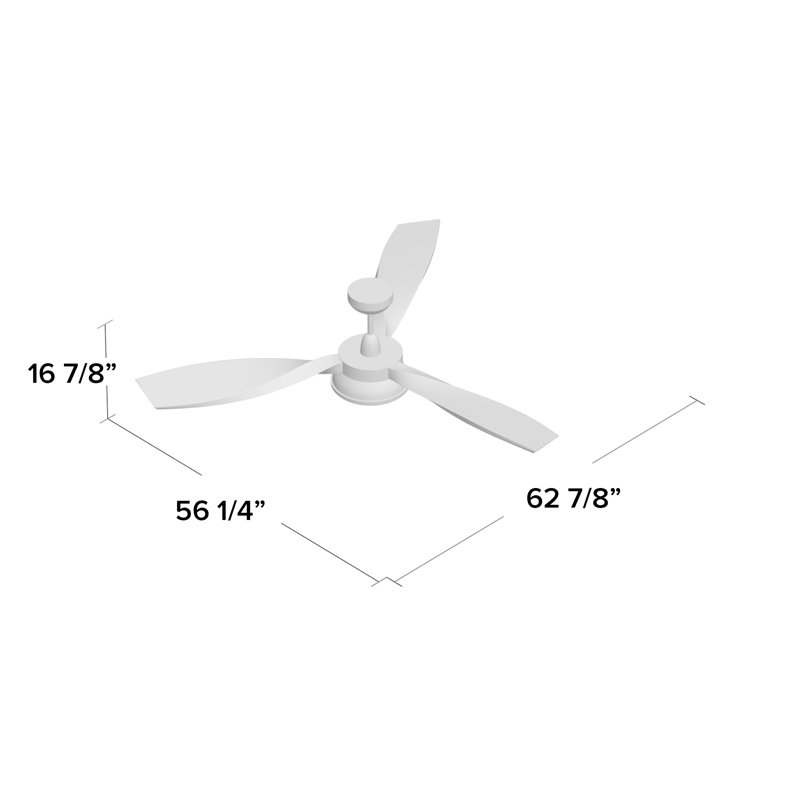 Destin Downrod Ceiling Fan, Black with Aged Pewter Blades