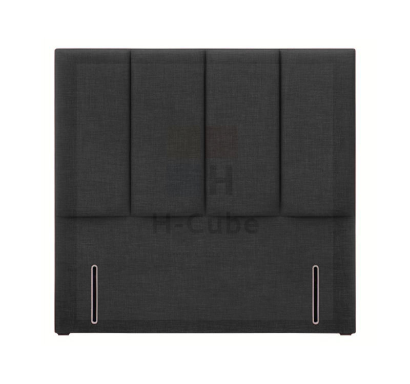 Upholstered Headboard, Kingsize (5'), Charcoal