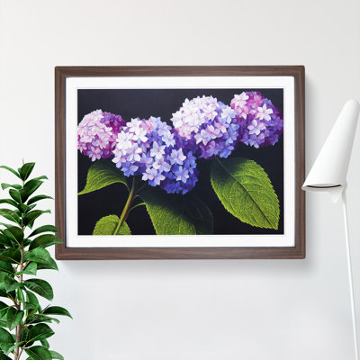 Hydrangea Flower View Vol.2 1 Piece Single Picture Frame Wall Art