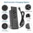 Recessed In Desk Power Strip, Outlets With Usb C & Usb A Ports, Flush Mount Embedded Power Socket For Office Desk, Cabinet, Nightstand, Home & Commercial Use