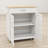Kitchen island rolling trolley cart,Kitchen island with Adjustable Shelves and towel rack-998291514-984528682
