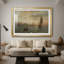 Paysage marin avec des voiliers - Hans Gude - reproduction encadrée avec passe-partout et verre - 1844-162102447-162102442-162102434