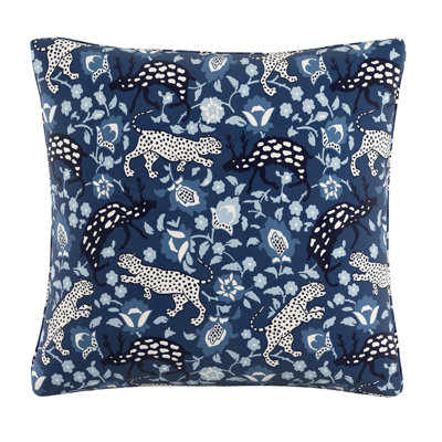 Coussin carré en coton avec insert