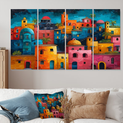 «Leclerc - City Buildings», ensemble d'art mural