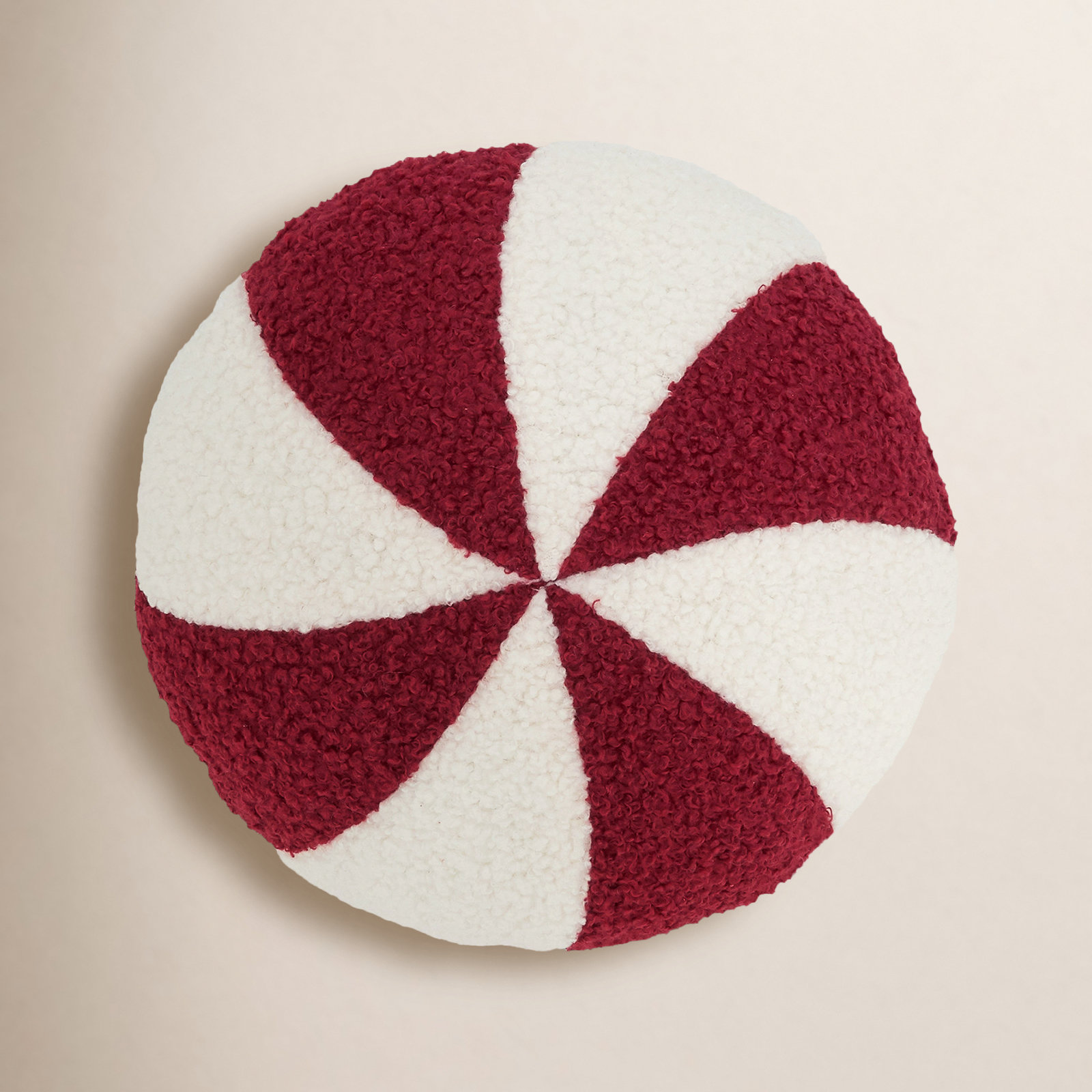 Peppermint Collection Throw Pillow, 16"H x 16"W